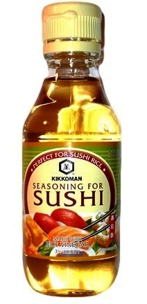 Condimento con aceto di riso per sushi Kikkoman 300 ml.